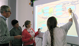 teachers using iwb
